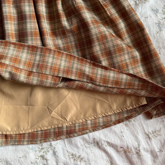 Plaid mini dress cropped blazer set size small in great condition - Picture 7 of 14